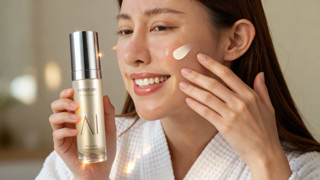 Gunakan Pro Bio Glow Moisturizer yang lembabkan kulit wajah di dalam dan luar ruangan sepanjang hari